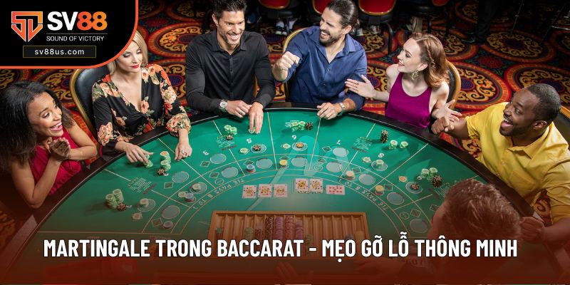 Martingale trong baccarat dễ chơi, gỡ vốn nhanh