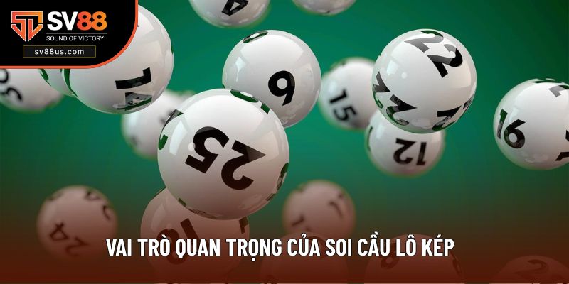 Vai trò quan trọng của soi cầu lô kép